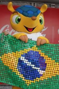 Introduced official mascot for Brazil 2014