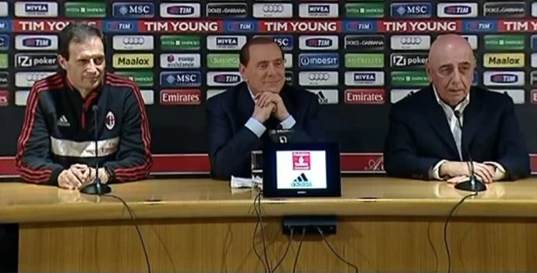 Berlusconi: “<i>Balo</i> mela marcia? Tutto calcolato con Galliani… Max è nostro!”. Allegri: “Contro l’Inter serve solo un risultato positivo”