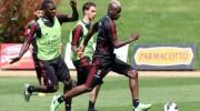 MARIO BALOTELLI, CRISTIAN ZAPATA, MATTIA DE SCIGLIO