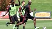 MARIO BALOTELLI, CRISTIAN ZAPATA, MATTIA DE SCIGLIO