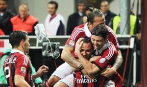 de sciglio mexes montolivo pazzini milan-catania (spaziomilan)