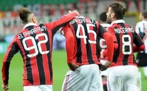 el shaarawy balotelli nocerino milan-udinese (spaziomilan)