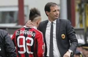 el shaarawy allegri milan-torino (spaziomilan)