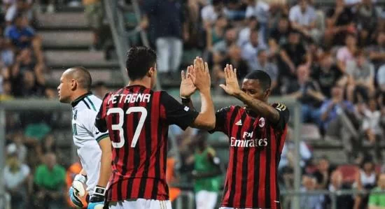 SM PHOTOGALLERY/ Trofeo Tim, il foto-racconto dei rossoneri al triangolare di Reggio Emilia