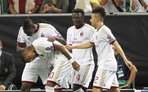 boateng balotelli muntari elsha milan-psv (Spaziomilan)