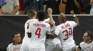 esultanza milan-psv (spaziomilan)