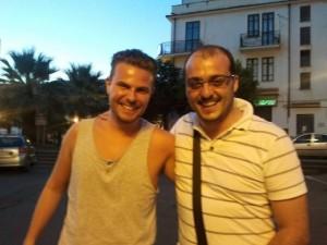 Il direttore di SM, Christian Pradelli, con Guglielmo Mastroianni di Milan Day.