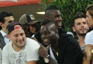 balotelli tribuna milan-samp 2 (spaziomilan)