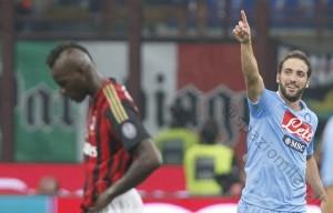 higuain balotelli milan-napoli (spaziomilan)