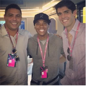 kakà robinho ronaldo