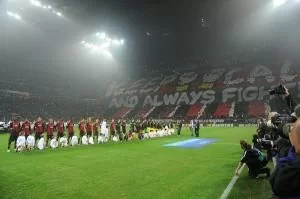 Coreografia Milan-Barcellona (spaziomilan)