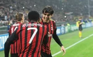 Robinho Kakà Milan-Barcellona (spaziomilan)