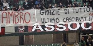 striscione ambrosini milan-fiorentina (Spaziomilan)