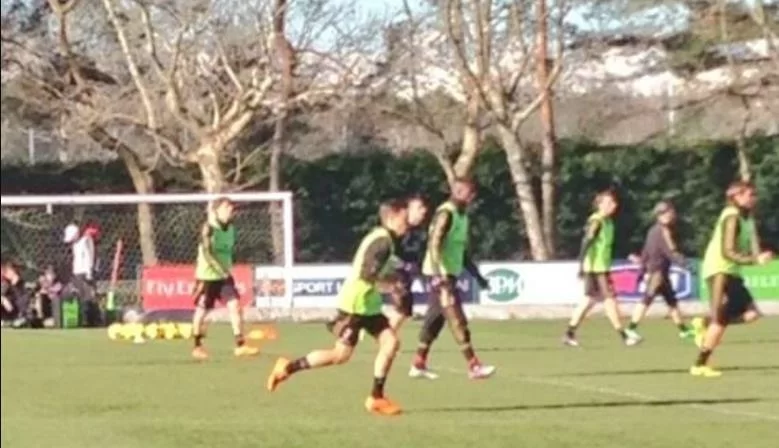 Milanello: allenamento con la Prima Squadra per cinque Allievi Nazionali
