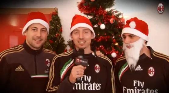 Video Gli Auguri Di Buon Natale Dei Giocatori Del Milan