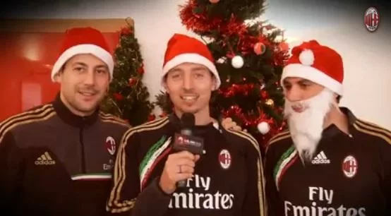 VIDEO/ Gli auguri di Buon Natale dei giocatori del Milan