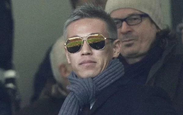 Ecco Honda in campo, la sua storia rossonera inizia dal Sassuolo