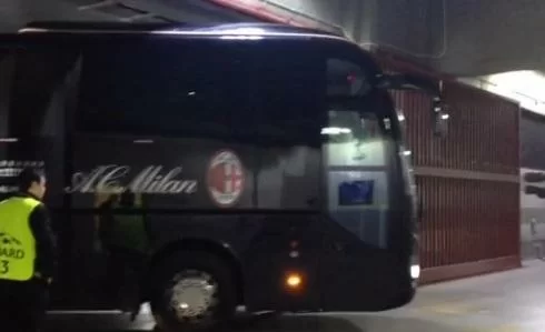 VIDEO/ L’arrivo del Milan a San Siro