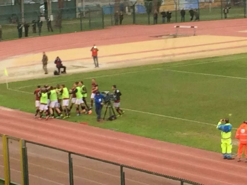 SM FOTO/ Viareggio, l’esultanza di Modic dopo il gol contro la Fiorentina!