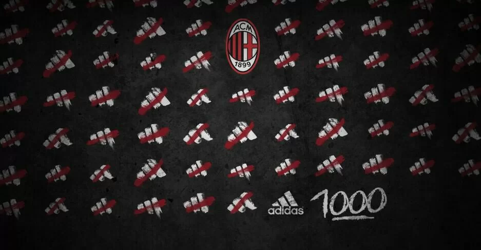 Milan-Livorno partita numero mille con le maglie griffate Adidas