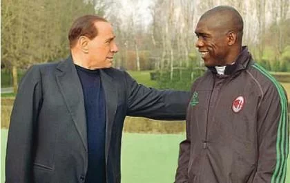 Berlusconi: “Futuro Seedorf? Decideremo a fine campionato, ha un contratto. <i>Balo</i> non gioca dove dovrebbe. Vendere? Penso di no”