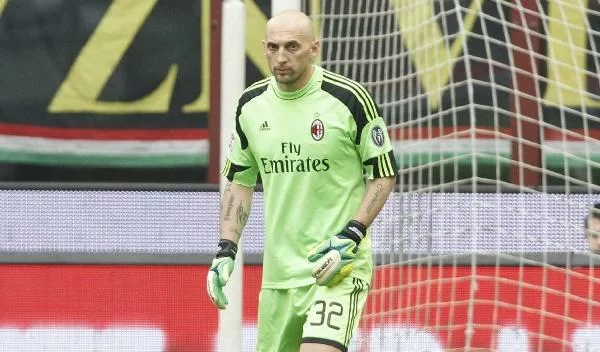 Abbiati diffidato ed ammonito: non ci sarà contro l’Atalanta