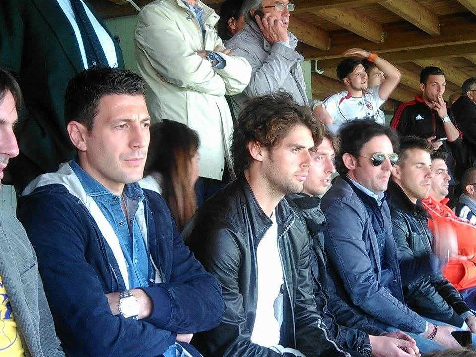 FOTO/ Abate, Abbiati e Montolivo festeggiano Bonera