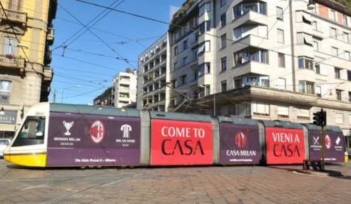 <i>Casa Milan</i> nel cuore di Milano