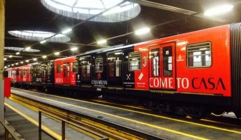 <i>Casa Milan</i> sulla… Metropolitana
