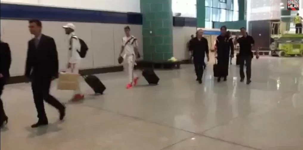 SM VIDEO/ Malpensa, ecco l’arrivo della squadra