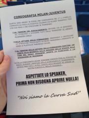 coreografia curva sud milan juve (spaziomilan)