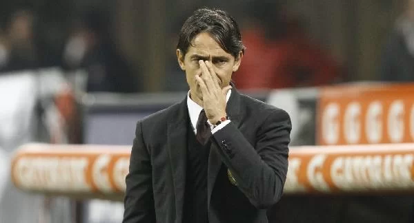 Inzaghi: “Sono responsabile della sconfitta. La batosta fa male, ma ci rialzeremo subito”. Le sue parole a <i>Sky</i>, <i>Premium</i>, <i>Rai</i> e <i>Milan Channel</i>
