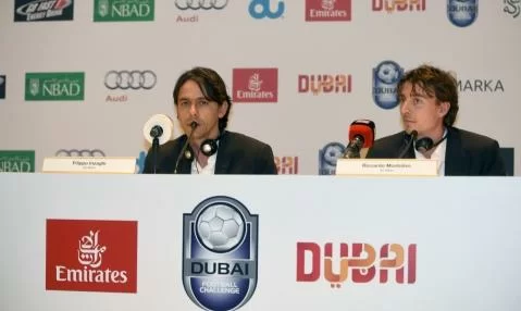 Dubai, primo allenamento per il Milan