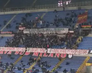 curva sud contro galliani