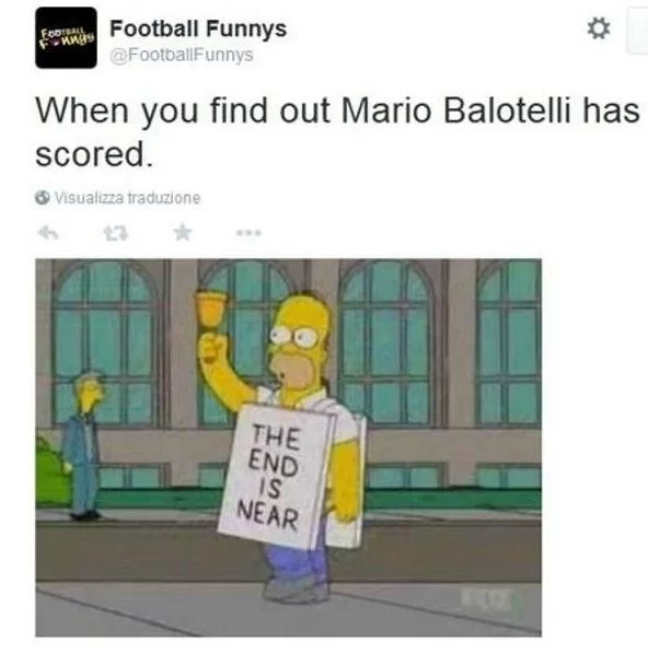 PHOTOGALLERY – Balotelli finalmente segna, il web resta senza parole: l’ironia corre sui social network