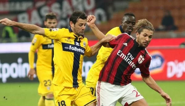 <i>GaSport</i>: Milan-Parma decisa sulle fasce dalla sfida Cerci-Rodriguez