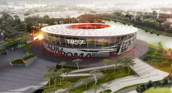 PHOTOGALLERY – I tifosi già sognano, ecco come sarà il nuovo stadio della Roma