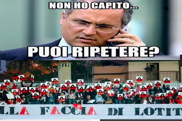 Carpi in A, il web si scatena con Lotito