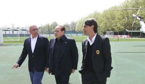 <i>CorSera</i>, la visita di Berlusconi rafforza Mister Inzaghi