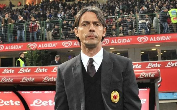 Inzaghi nuovo allenatore del Venezia: il Milan gli invia un in bocca al lupo