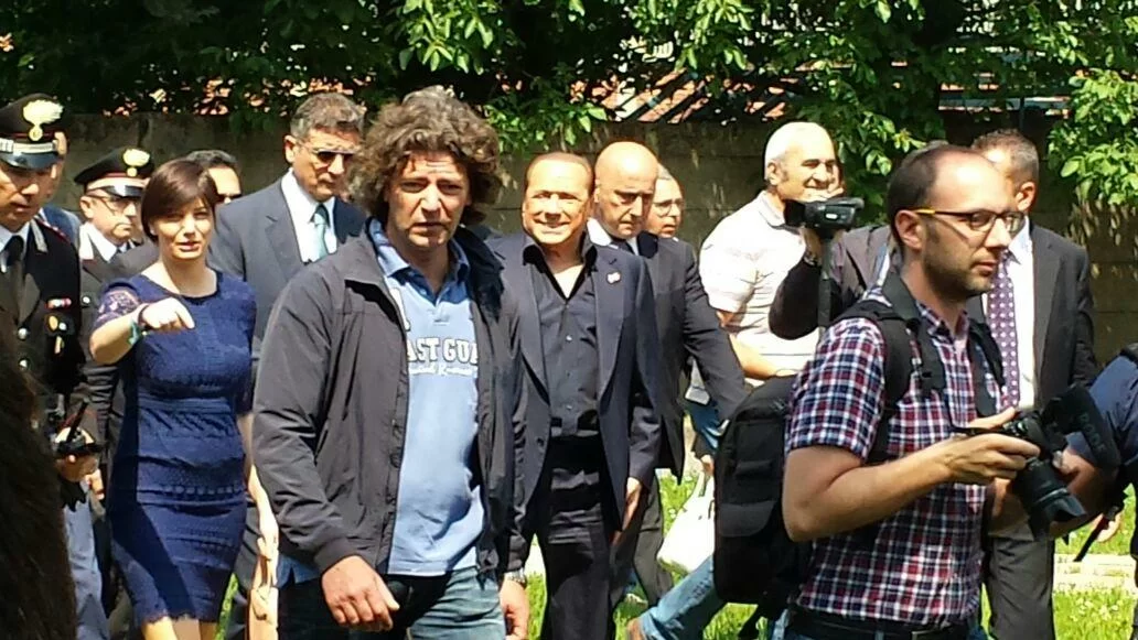 SM PHOTOGALLERY/ La visita di Berlusconi al Milan Club Femminile “Stella”