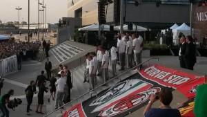 Casa Milan, presentazione squadra