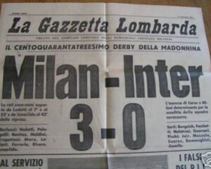 milan inter 3-0 gazzetta lombarda
