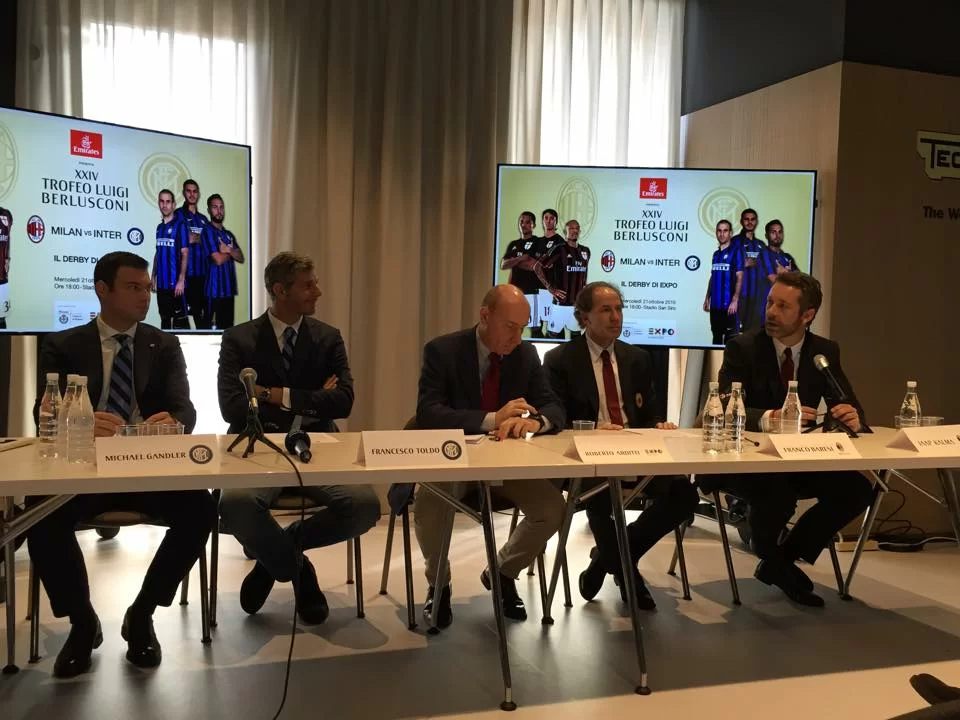 Trofeo Berlusconi, derby ed Expo: il pacchetto