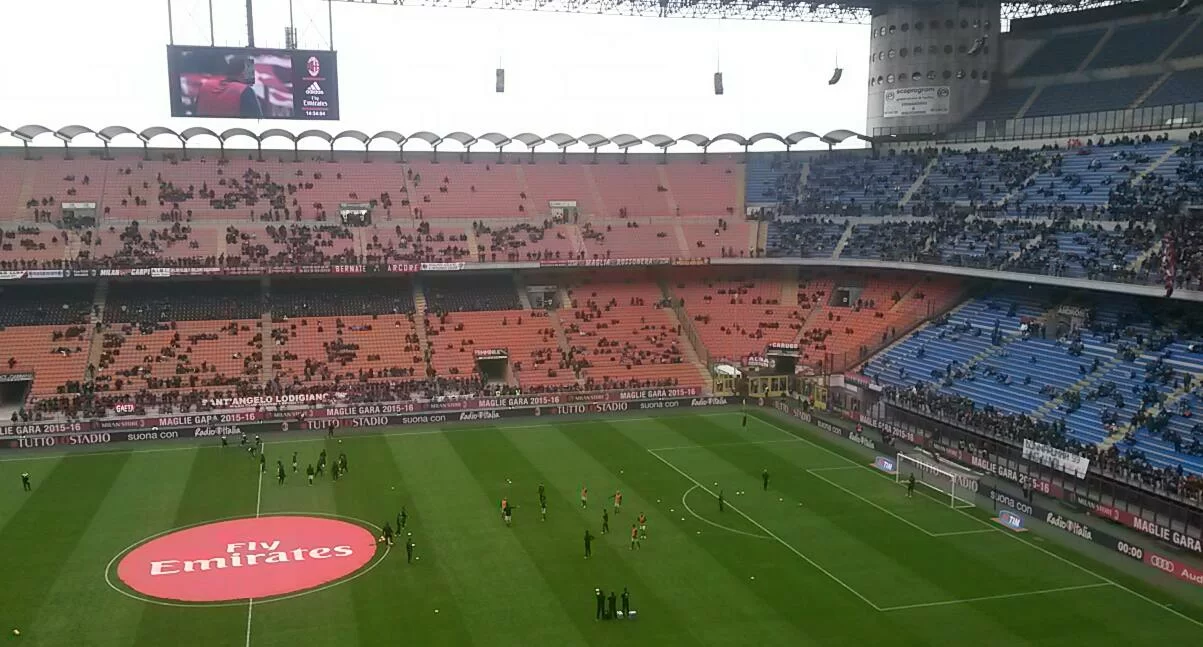Milan-Hellas Verona, i dati degli spettatori di San Siro
