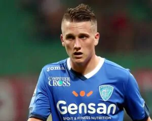 Italian Soccer Serie A - Milan vs Empoli - Milano - San Siro Stadium - 29/08/2015 Piotr Zielinski - empoli - fotografo: Fabrizio Forte