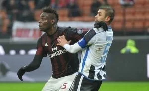 balotelli 2 milan-udinese (Spaziomilan)
