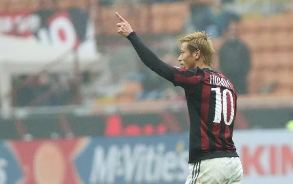 Ex Milan, Honda: Terzo posto nel mondiale per club per il giocatore giapponese