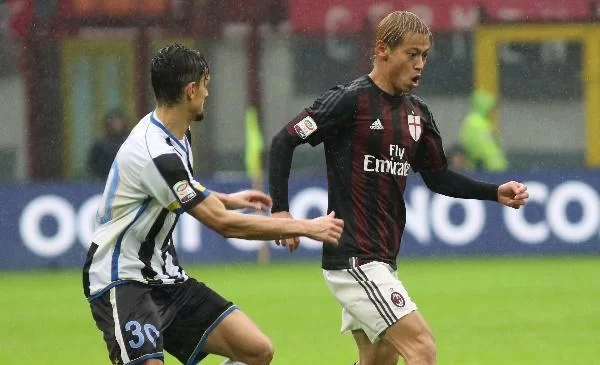 Keisuke Honda ritrova il gol in Serie A