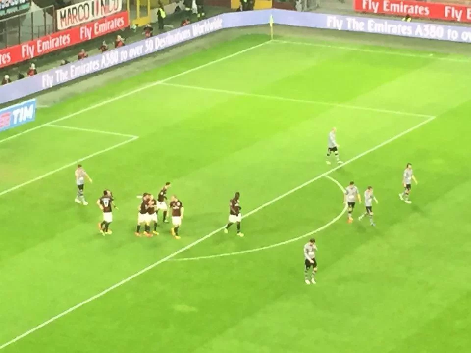Romagnoli-gol, il primo in maglia rossonera